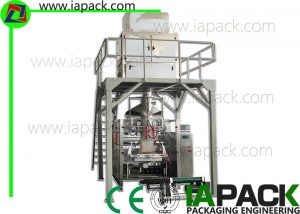 0,6 MPa 4,5KW ryžių maišelio pakavimo mašinos automatinė PLC servo sistema