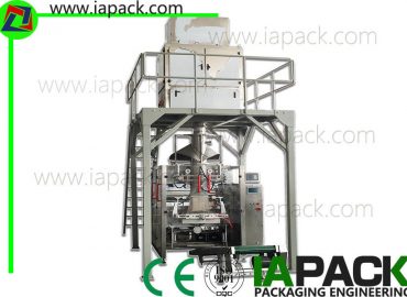0,6 MPa 4,5KW ryžių maišelio pakavimo mašinos automatinė PLC servo sistema